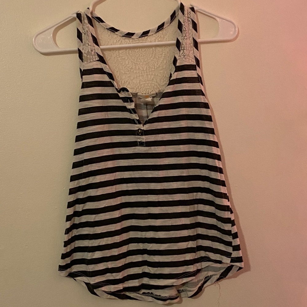 Lace tank top